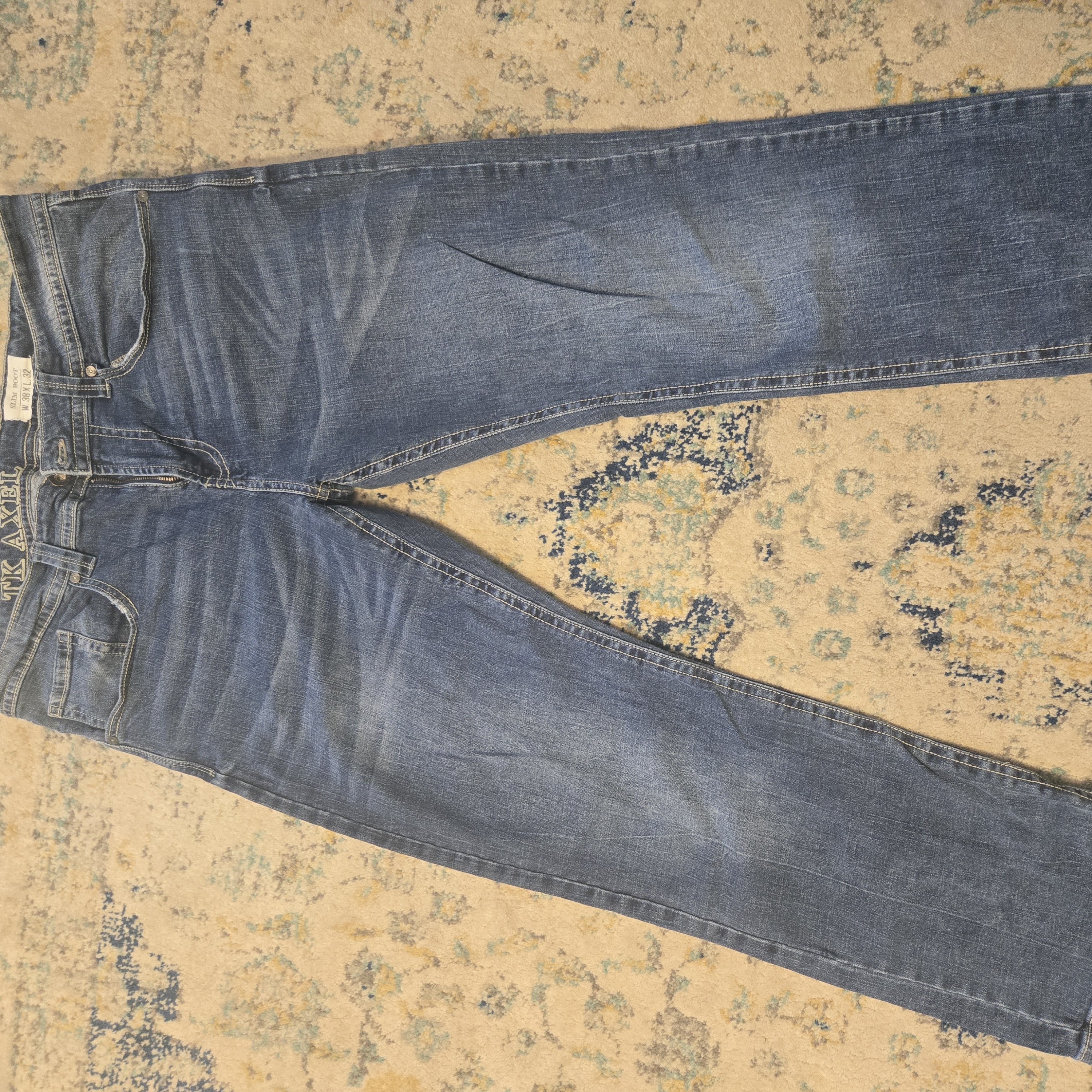 Men's Tk Axel Blue Straight Jeans
